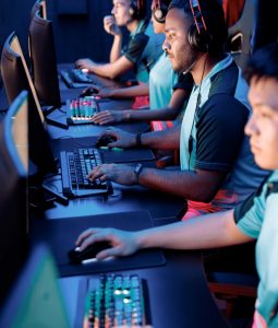 Travailleur sur PC